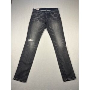 Women's Polo Ralph Lauren Tompkins Skinny Jean Size 30 Black